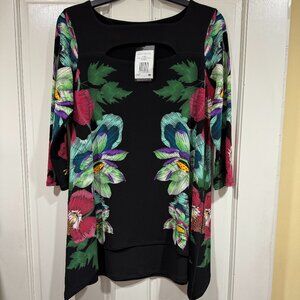 NEW with Tags Eva Varro Peek - a boo Tunic Top sz M